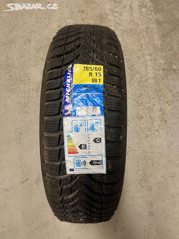 2ks ZIMNÍ PNEUMATIKY MICHELIN ALPIN4 185/60/15 88T