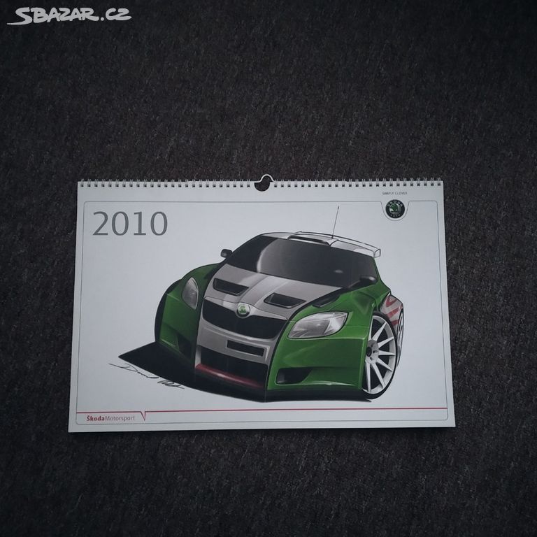 Nástěnné kalendáře Škoda Motorsport