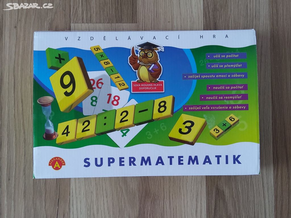 NOVÝ Supermatematik - Dětská vzdělávací hra
