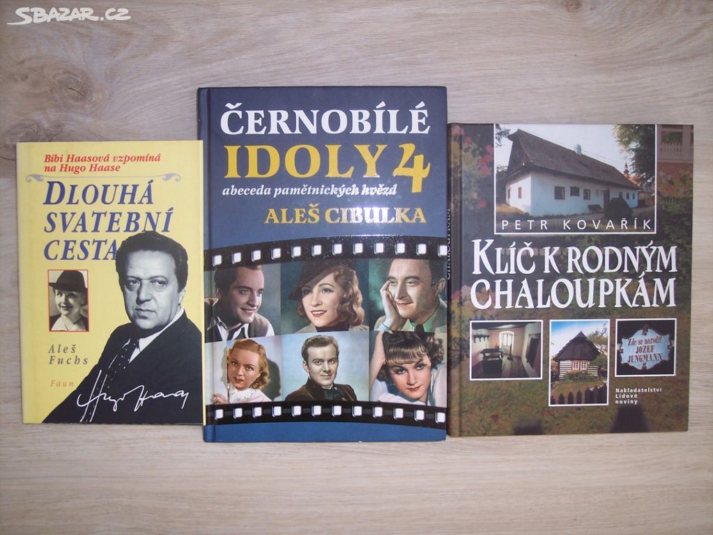 knihy A. Christie, Nicholas Sparks, Aleš Cibulka