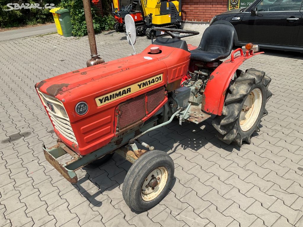 Traktor Yanmar 1401, výkon 14Hp, pohon 4x4