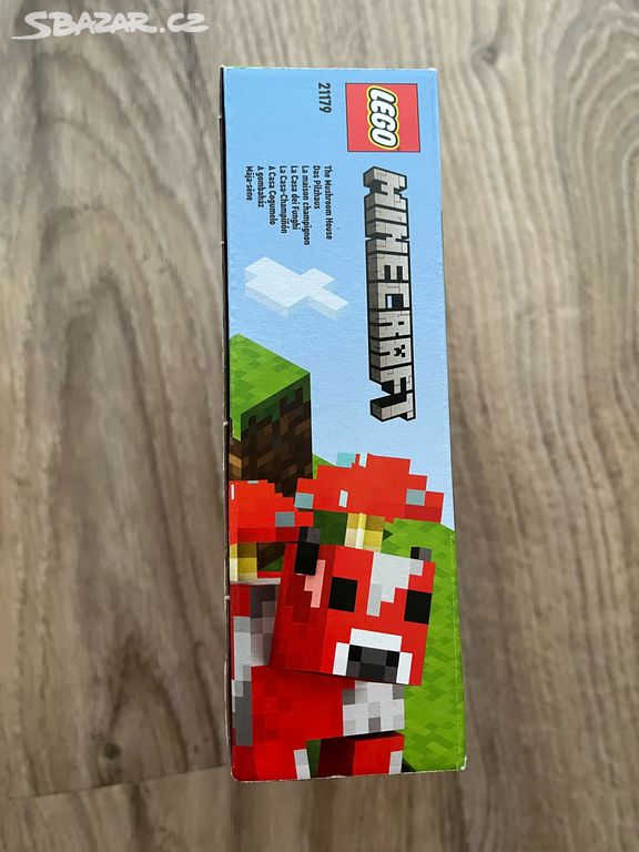 Nové Lego 21179 Minecraft houbovým domek - Dobřejovice, Praha-východ 
