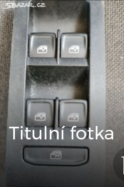 Spínač pro ovládání oken Škoda Octavia 5E0959857