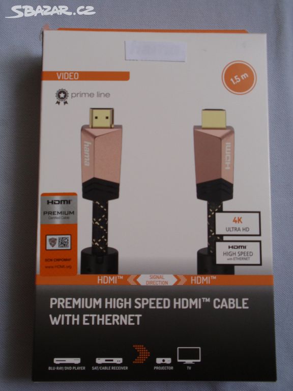 Kabel HDMI.