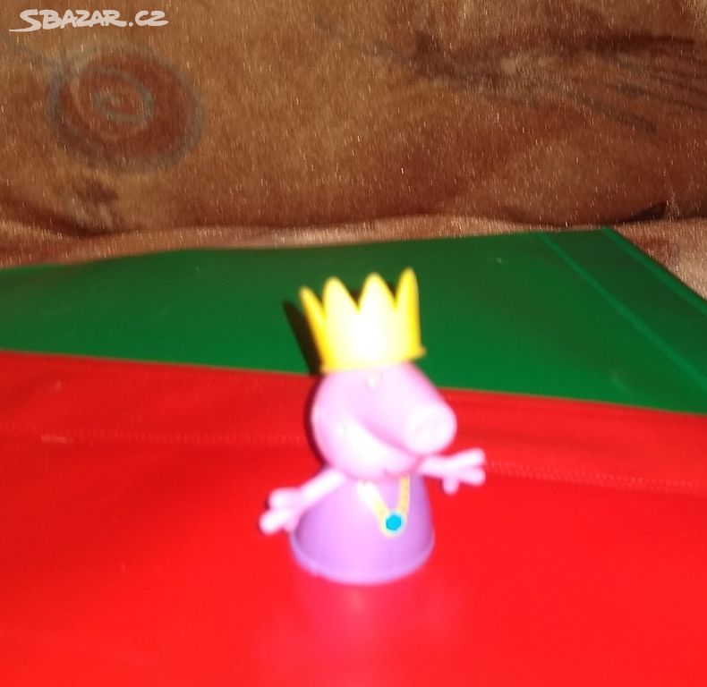 Král Peppa Pig figurka prasátko