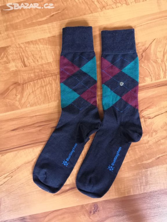 NOVÉ pánské ponožky Burlington, vel. 40-46