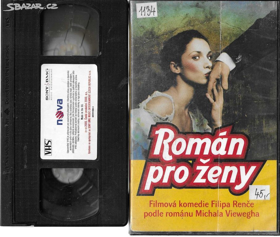 román pro ženy vhs