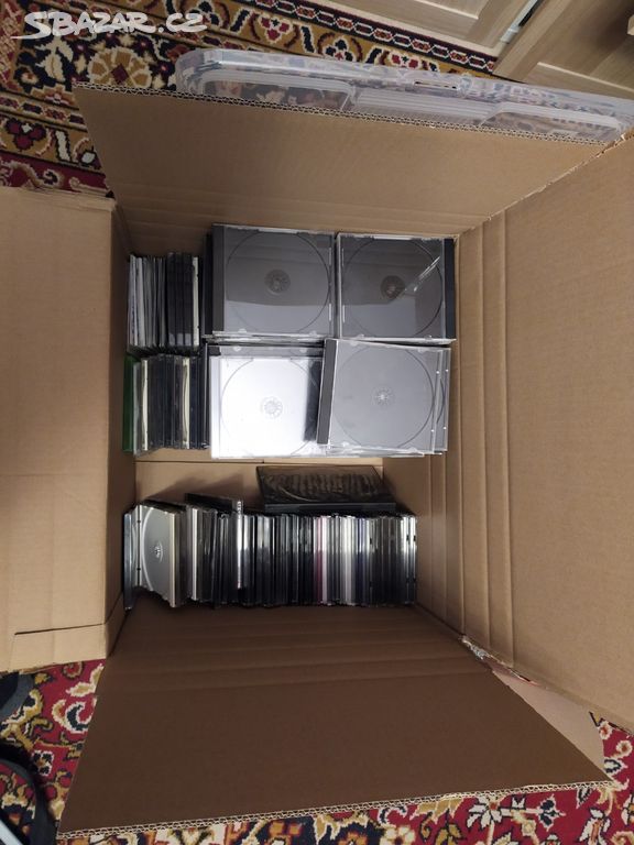 Krabičky na CD/DVD či jiné optické disky