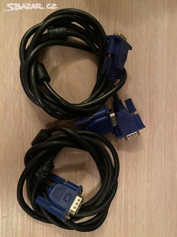 Kabel VGA - VGA 1,8 m (použitý, funkční)