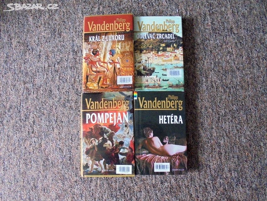 Knihy Philippa Vandenberga 3 + 1 zdarma