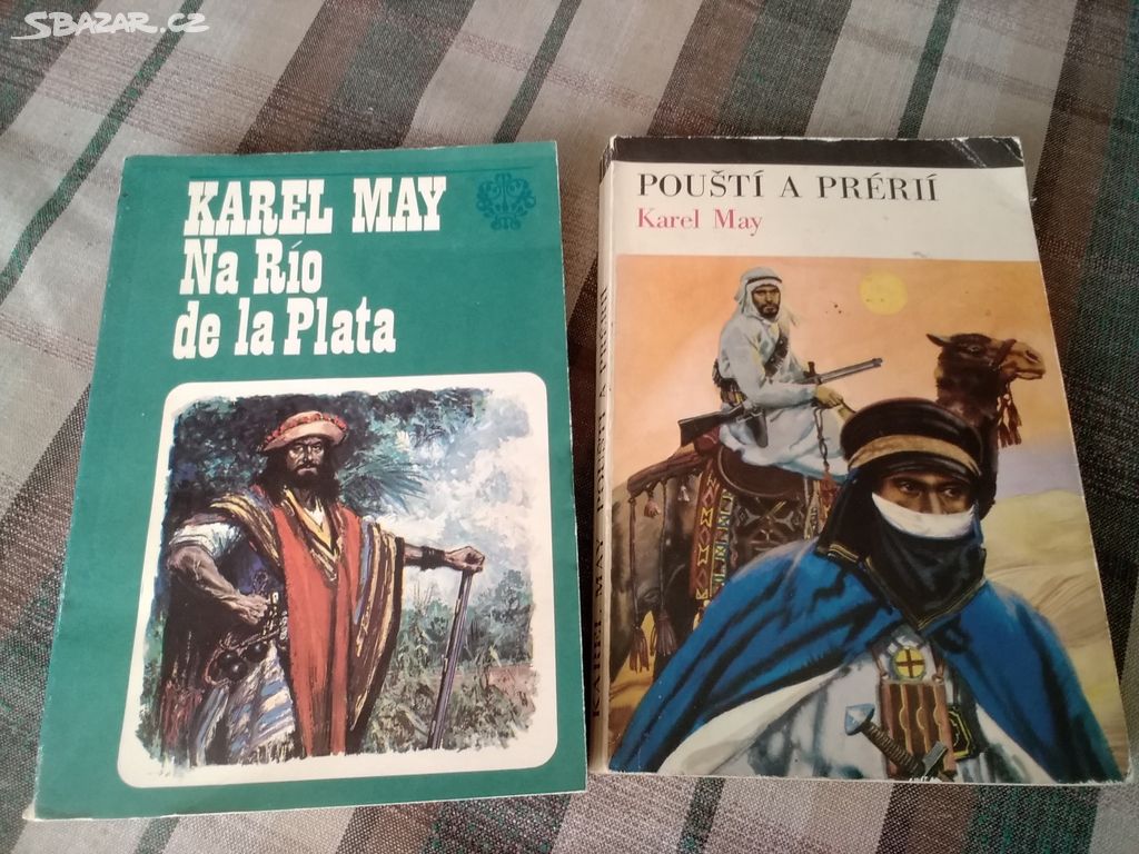 2x K. May - Na Río de la Plata a Pouští a prérií