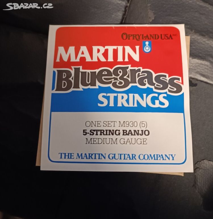 Struny martin  bluegrass strings banjo