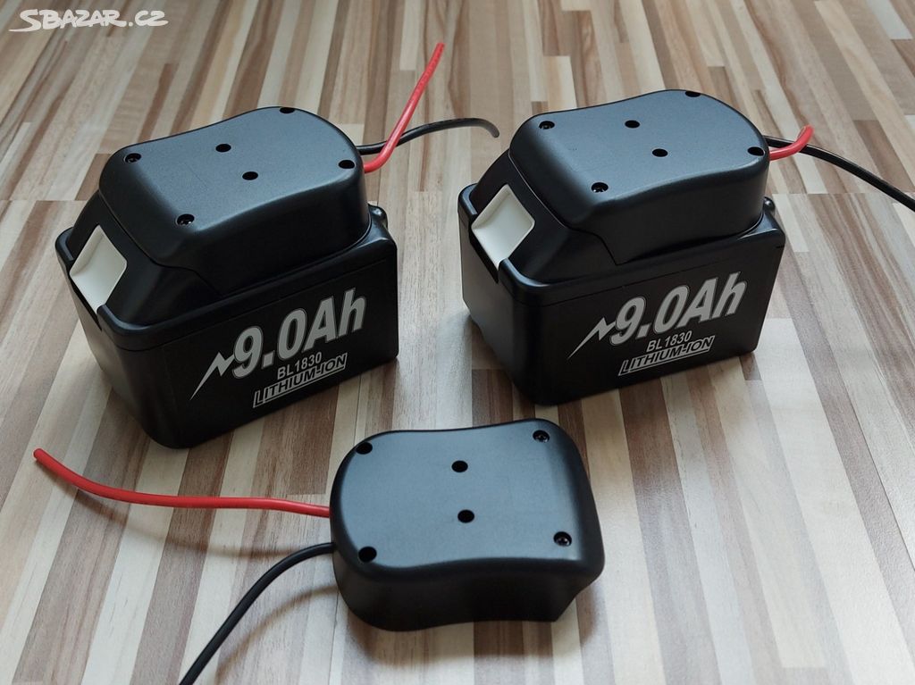 Adaptér-Redukce, pro Aku baterii Makita 18V, nové. - Kopřivnice, Nový ...