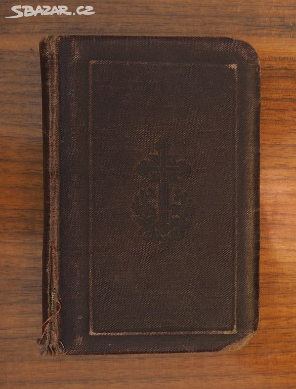 modlitební kniha z konce 19. století