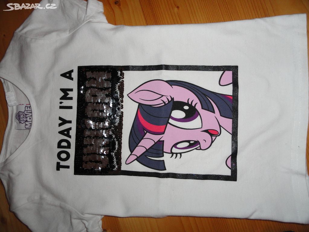 Tričko My little pony top stav 134/140