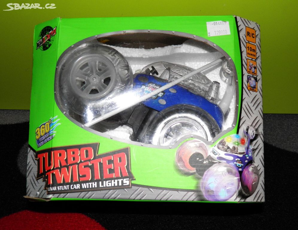 TOp stav - Turbo twisters RC auto z Hamleys