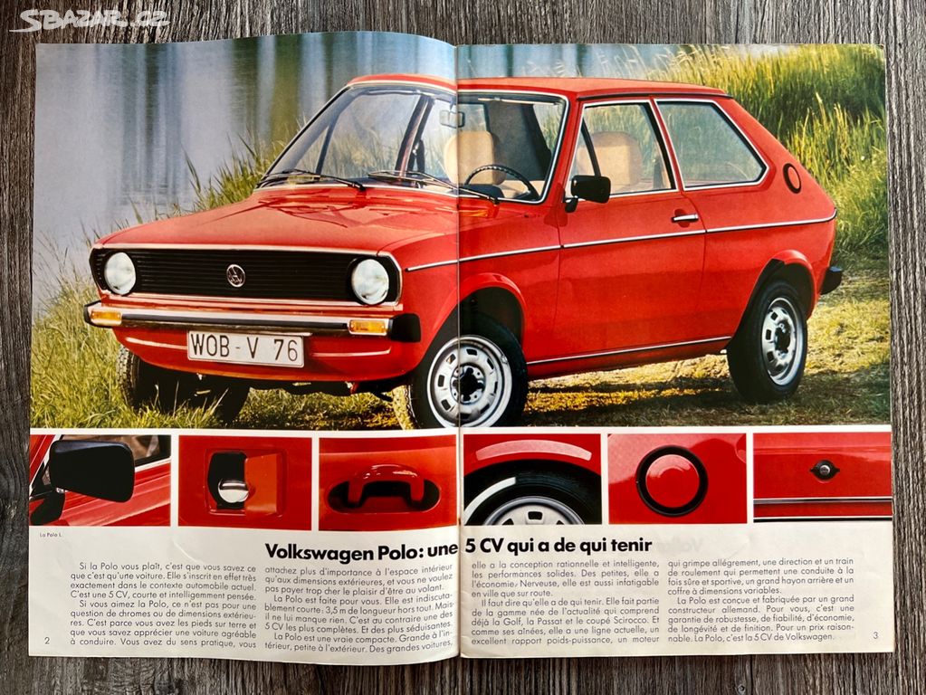 Prospekt Volkswagen Polo MK1 ( 1978 )
