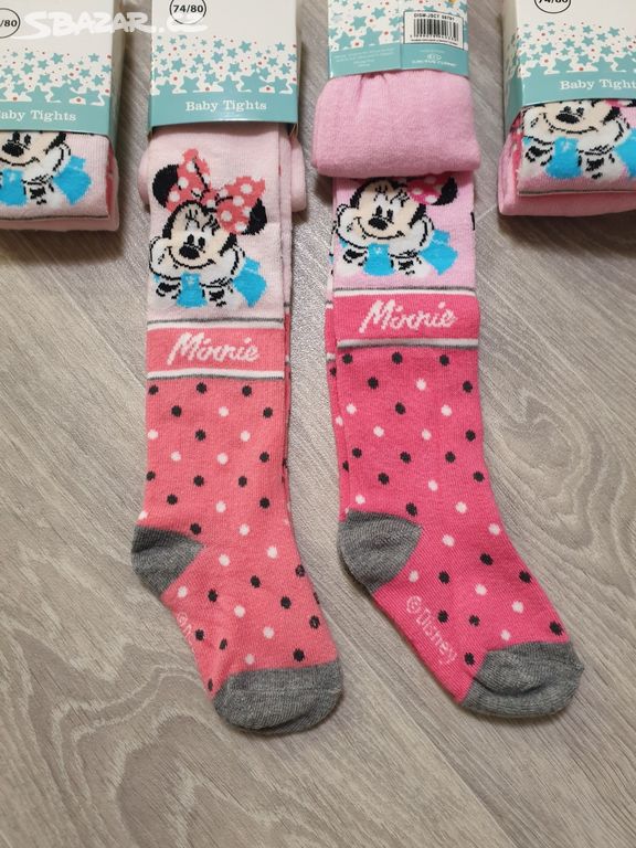 NOVÉ dětské punčocháčky Minnie Mouse