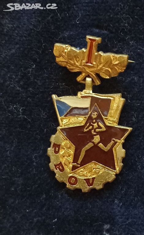 Odznak PPOV- 1. třída