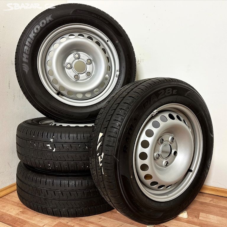 VW T5/T6/T6.1 5x120 R16 ET51+LETNÍ 205/65R16C 7mm