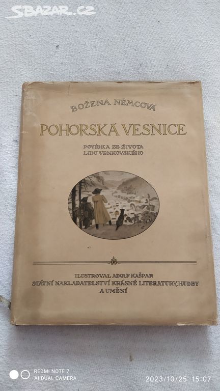 Stará Kniha Pohorská vesnice 1953