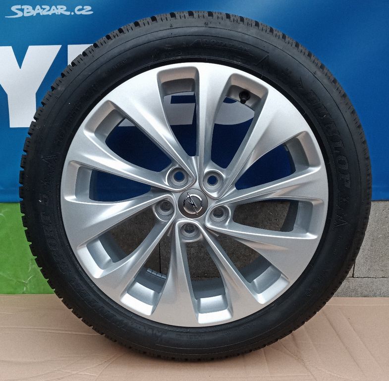 Nové alu disky + zimní pneu Opel Astra J 5x105 r17