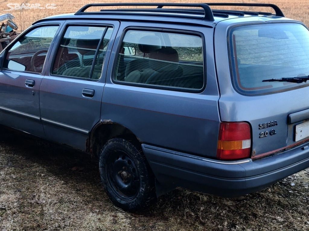 FORD SIERRA doklady / papíry / TP eko zaplaceno