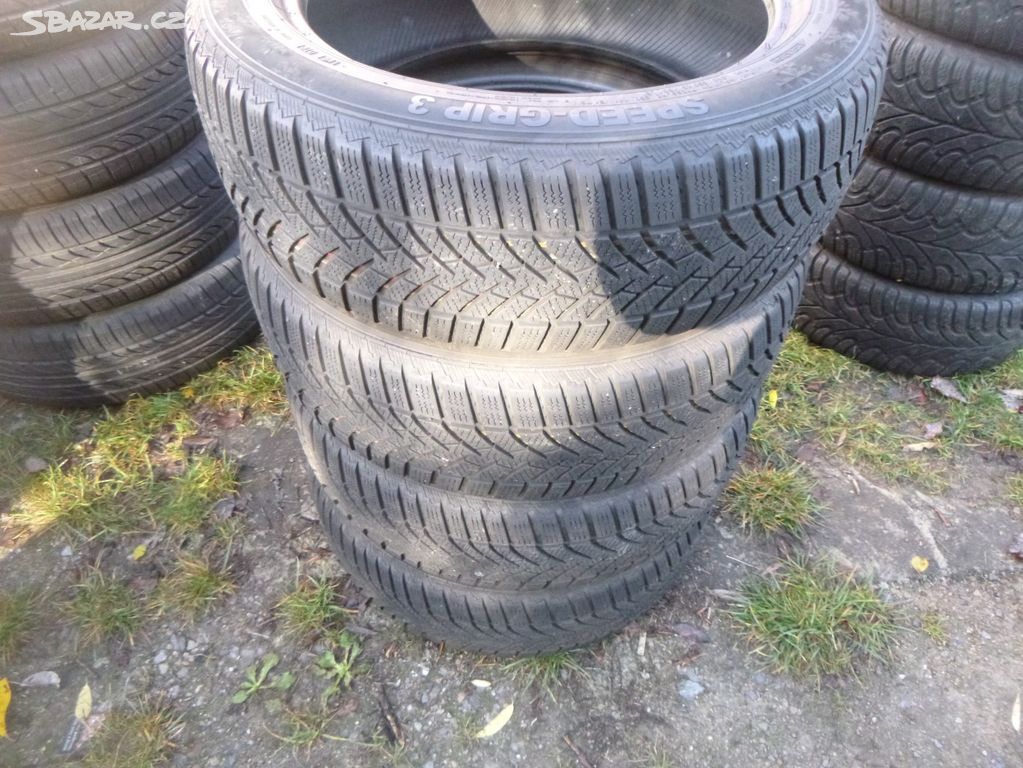 4x zimní pneu semperit 205/55 r17 (6,5 mm)