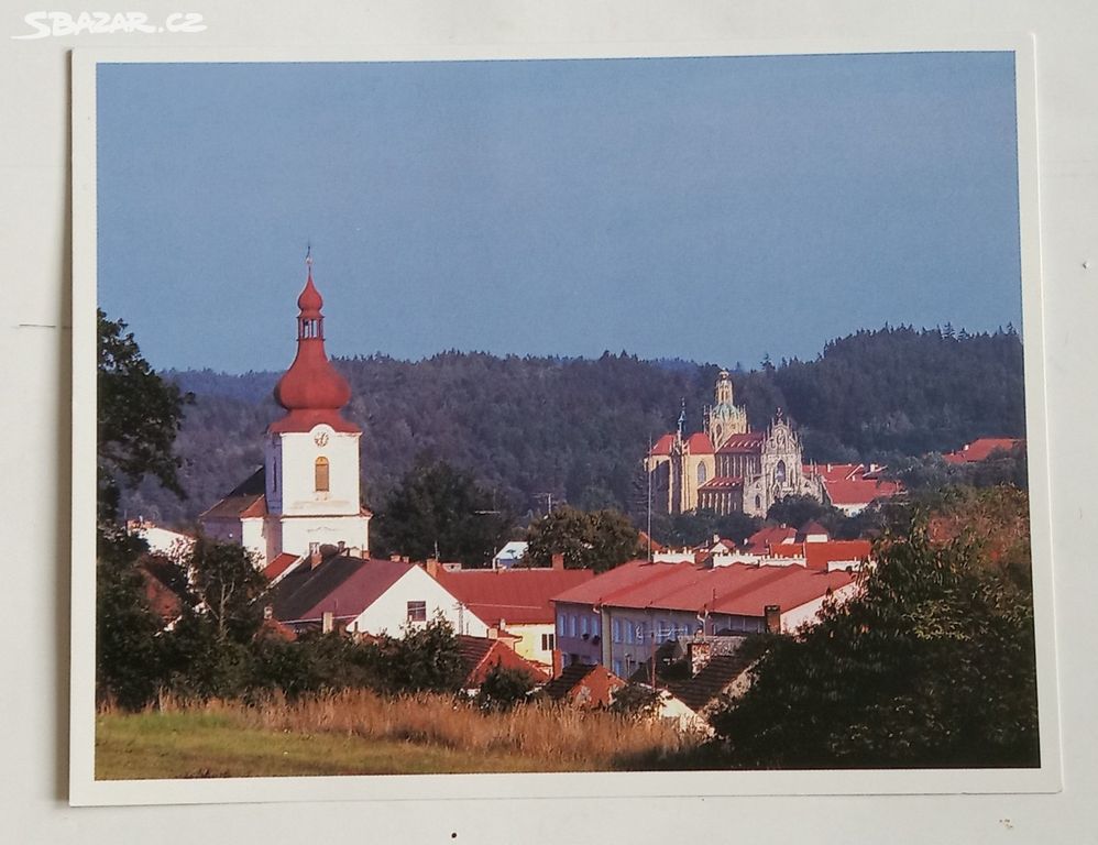 pohlednice KLADRUBY  kostel