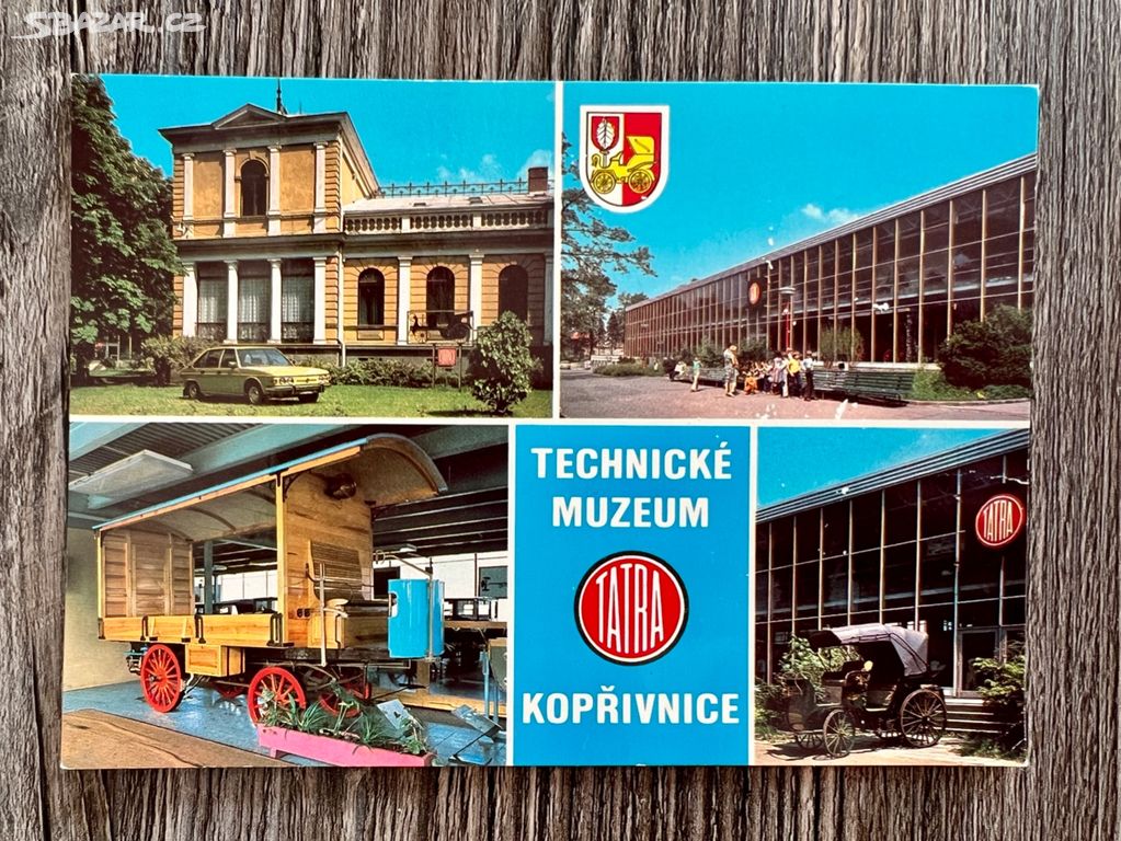 Pohlednice - Technické muzeum Tatra