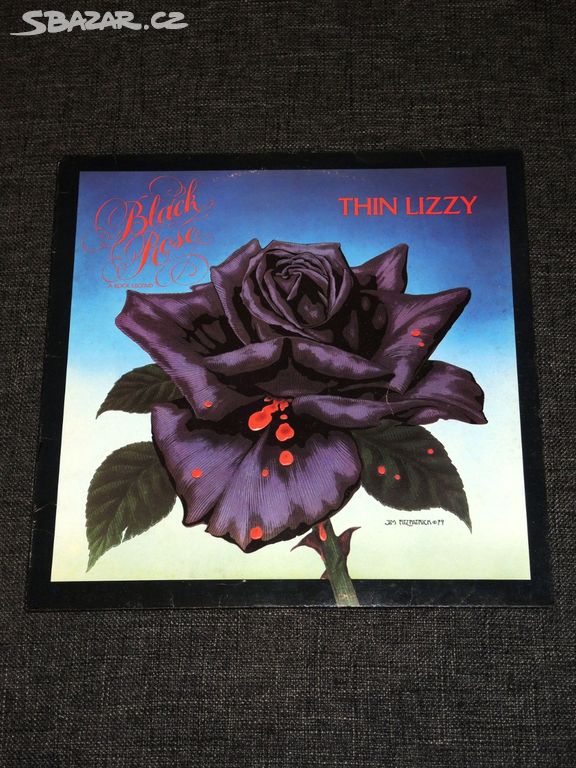 LP Thin Lizzy - Black Rose (A Rock Legend) (1979).