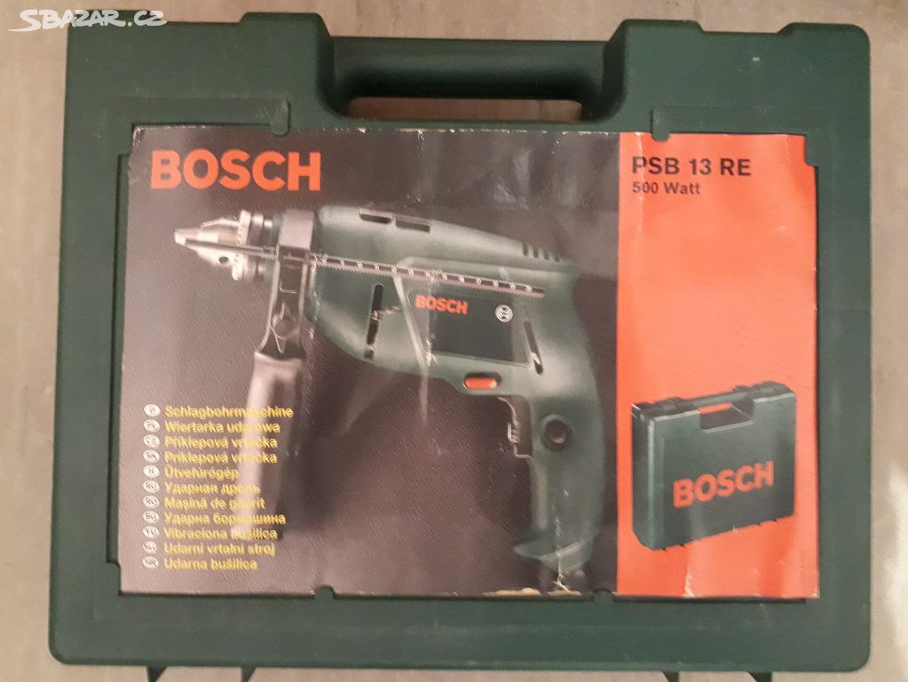 příklepová vrtačka Bosch PSB 13RE - 500W