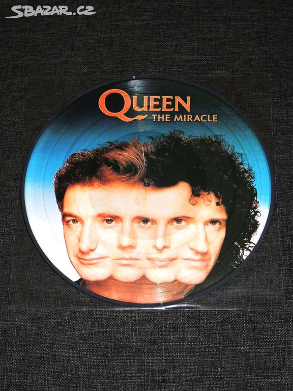 LP picture vinyl Queen - The Miracle (1989).