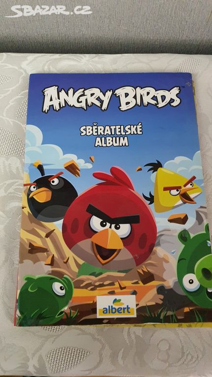 Album Sbírka kartiček ANGRY BIRDS