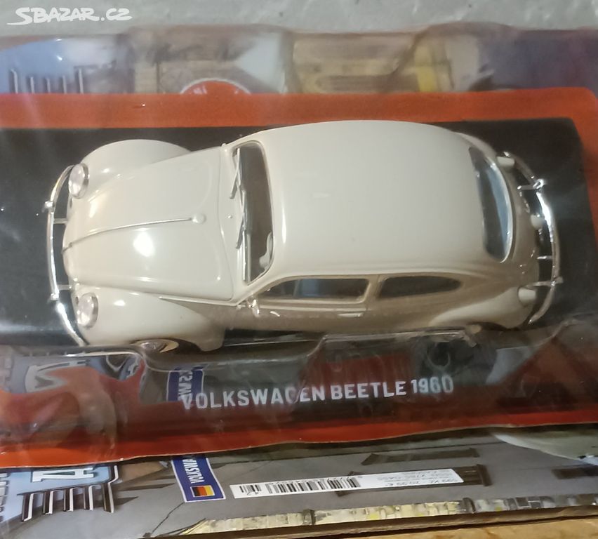 VOLKSWAGEN BEETLE 1960 - sběratelský autíčko