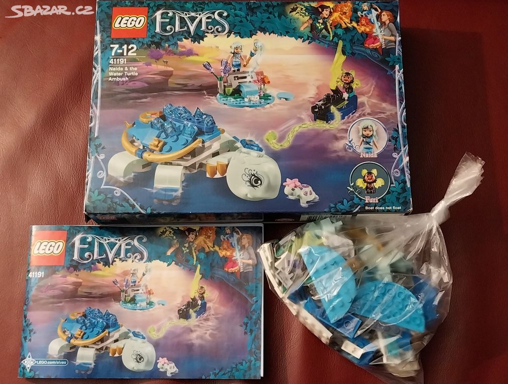 LEGO Elves 41191 Naida a záchrana vodní želvy