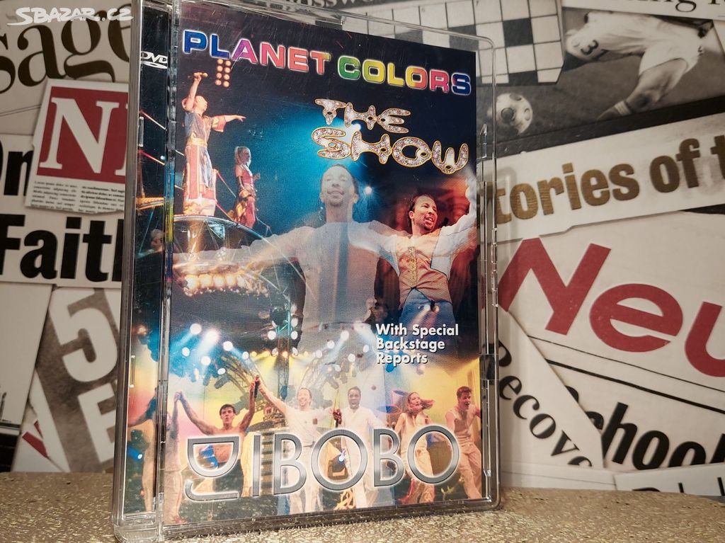 DJ BoBo - Planet Colors Koncert Live na disku DVD