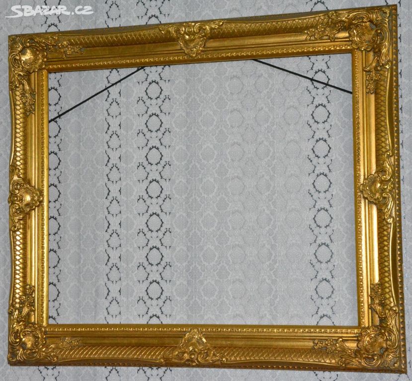 Zámecký obrazový rám na formát 50x60 cm