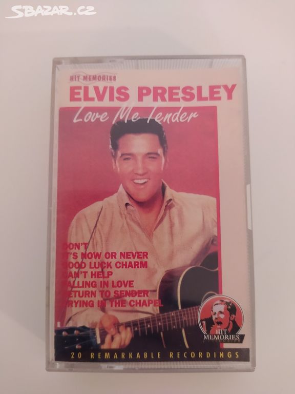 Elvis Presley "Love Me Tender" MC kazeta