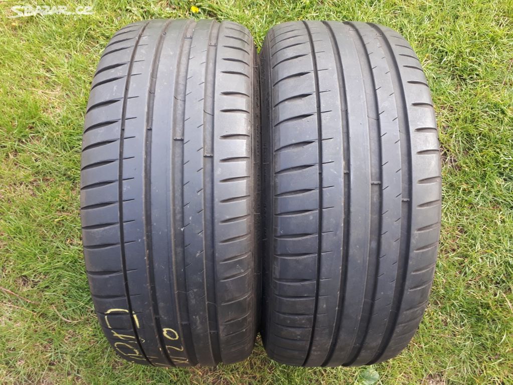 R18" - 225/40/18 - Zánovní letní pneu pár MICHELIN