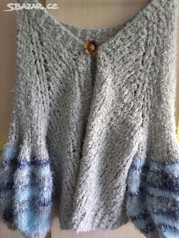 Dámský handmade svetr oversize