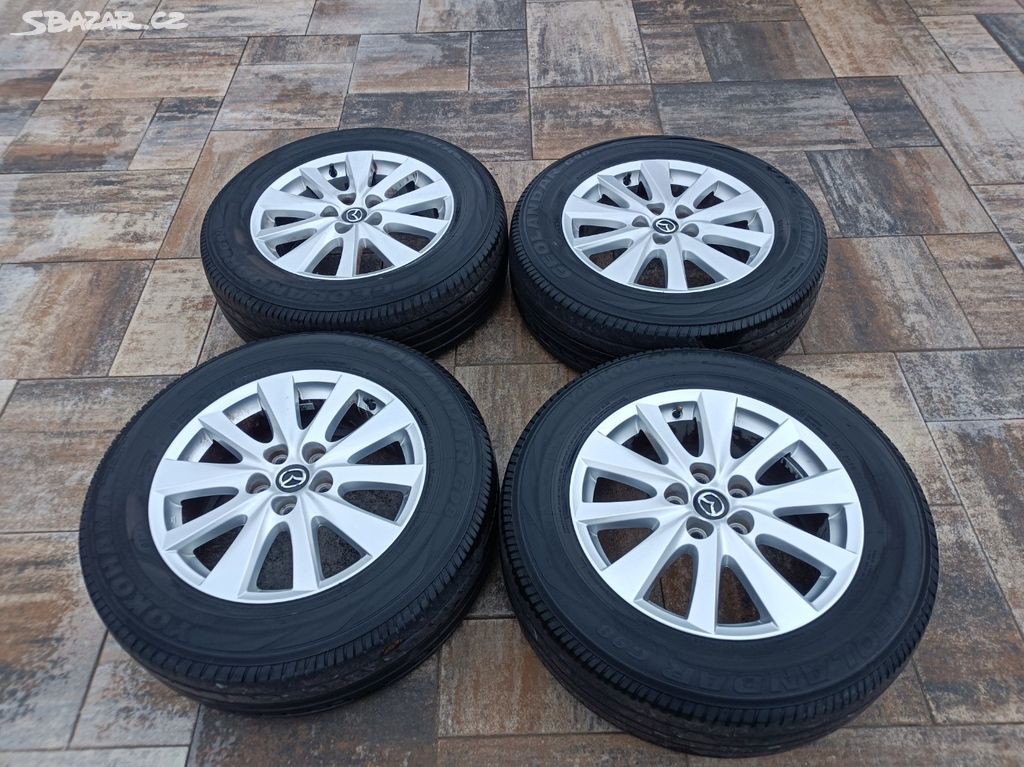 ALU kola mazda pneu letní 225/65 R 17