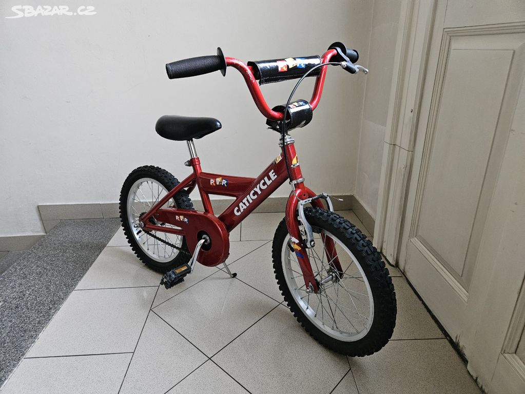 dětské kolo Caticycle Lexar 16 červené, 4-6let