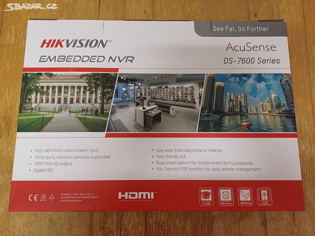 Záznamové zařízení NVR Hikvision DS-7604NXI-K1
