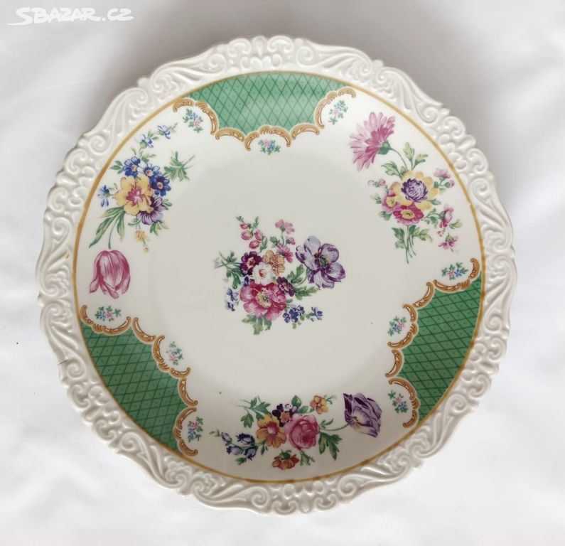 Porcelánový dekorační talíř