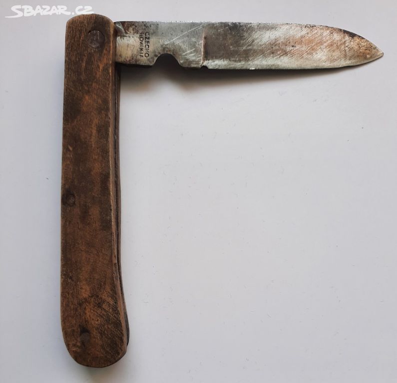Starý, kapesní nůž Mikov - Prostějov 