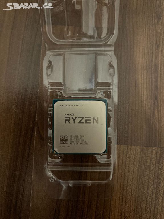 AMD RYZEN 5 1600X 6jader 12vláken 4GHz Socket AM4