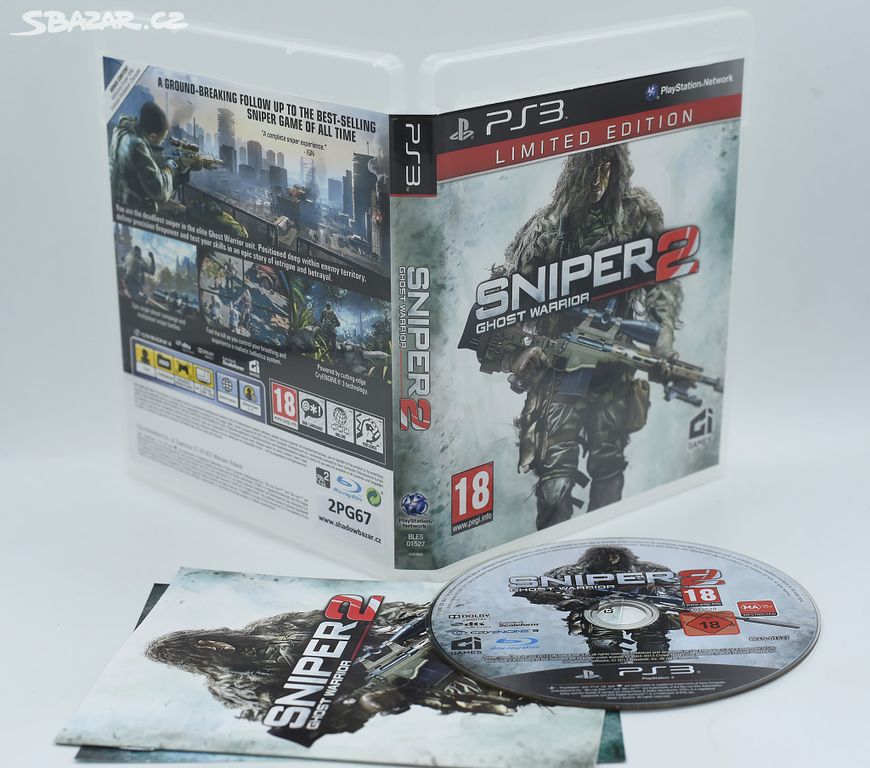 === Sniper 2 ghost warrior limited edition ( PS3 )