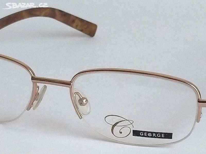 brýle poloobruba GEORGE RK188NS-03A 52-18-145 mm