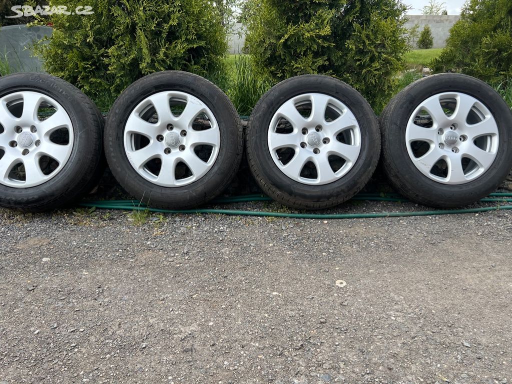 Alu kola 5x130 r18 et 53 s pneu